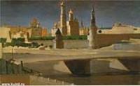 Вид на Кремль со стороны Замоскворечья. 1882
